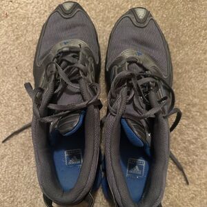 Gently worn adidas running shoes